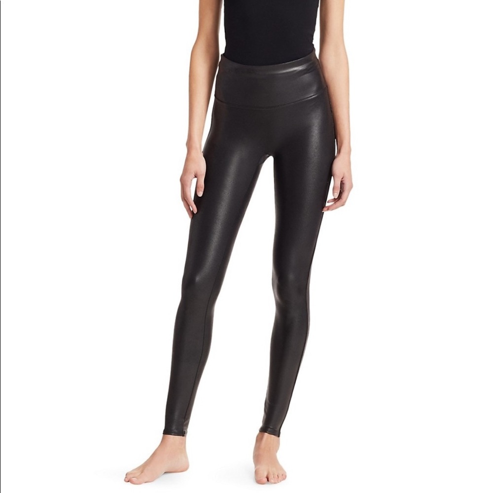 Spanx Women’s Faux Leather Leggings